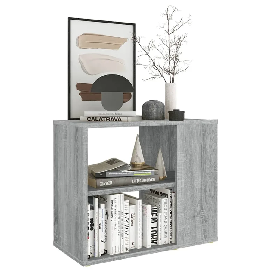 Armoire latérale Sonoma gris 60x30x50 cm Bois d'ingénierie - 5