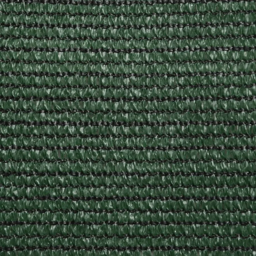 Voile d'ombrage 160 g/m² Vert foncé 2,5x3,5 m PEHD - 9