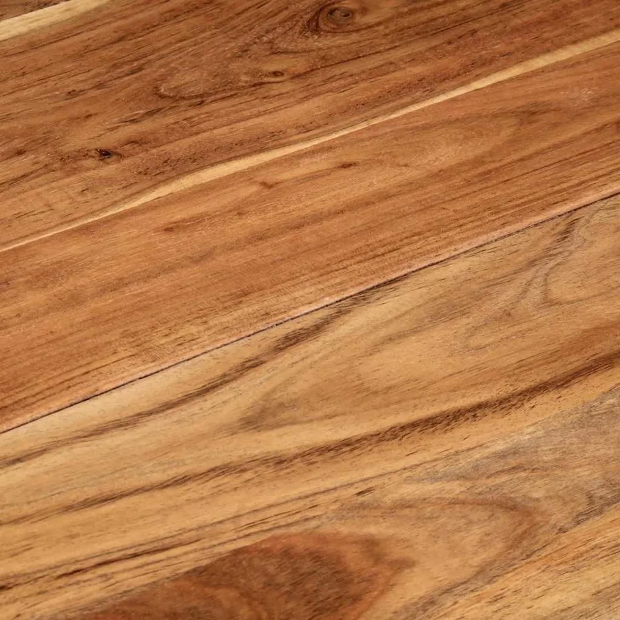 Table de bistro 60x60x76 cm Bois d'acacia massif - 7