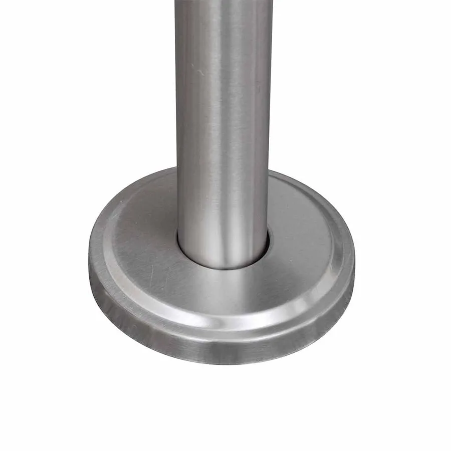 Boîte à lettre sur support en acier inoxydable - 5