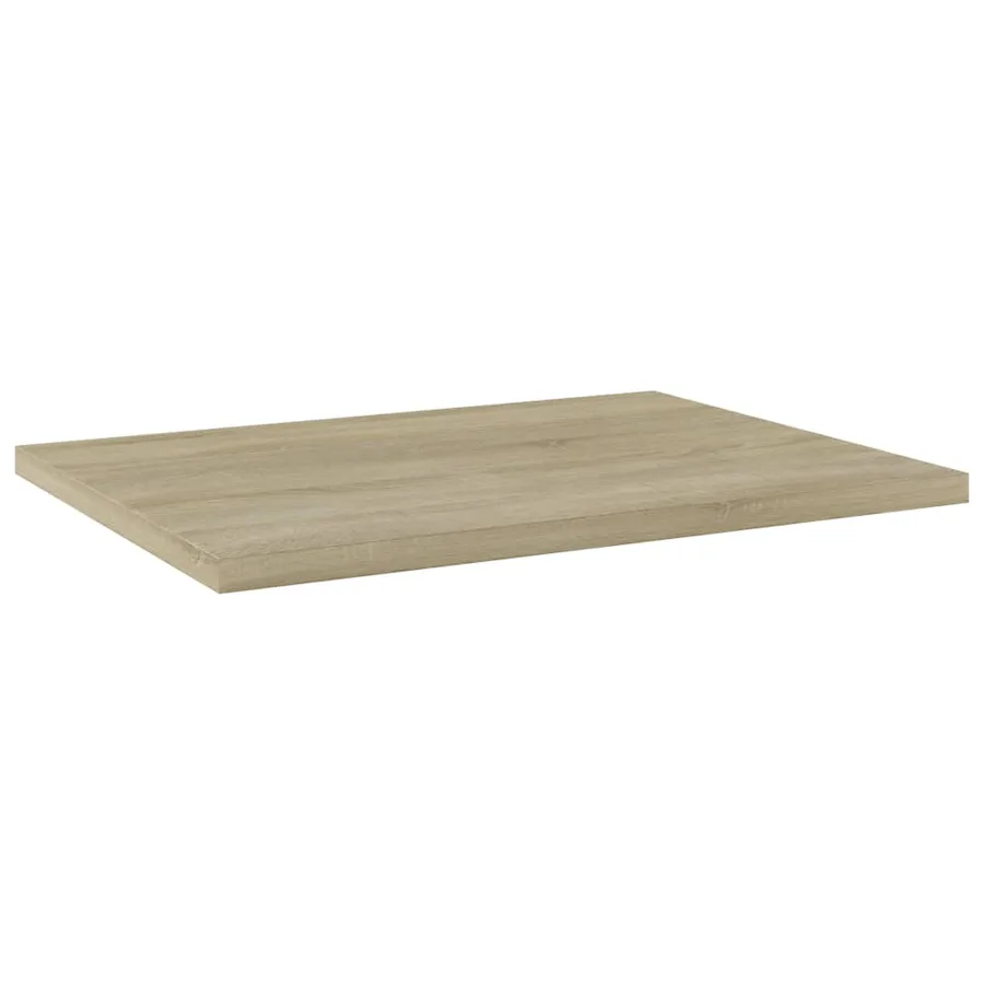 Panneau de bibliothèque 8pcs Chêne sonoma 40x30x1,5cm Aggloméré - 2