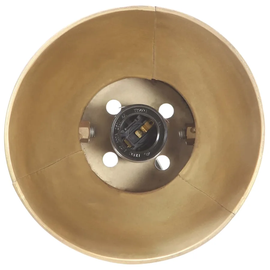 Lampe de bureau industrielle Laiton Rond 58x18x90 cm E27 - 5