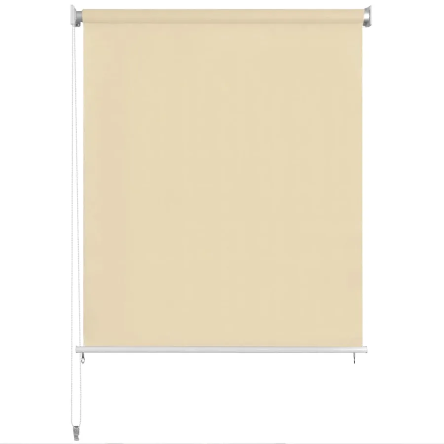 Store roulant d'extérieur 225 (l) x 140 (H) cm crème - 2
