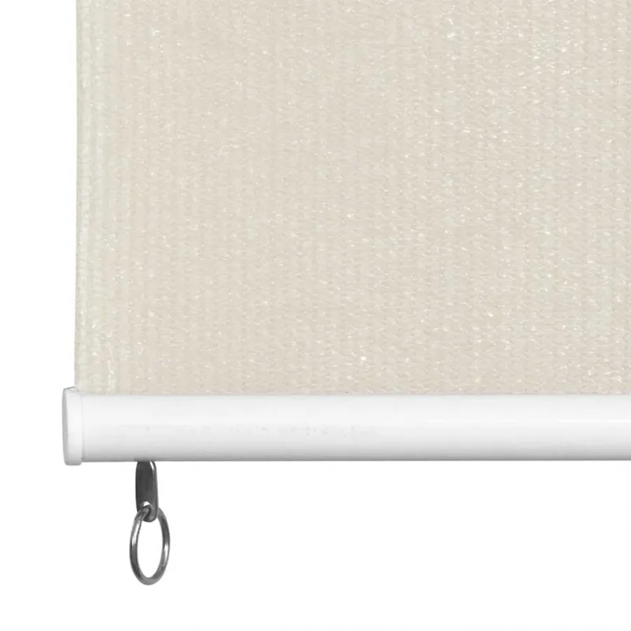 Store roulant d'extérieur 225 (l) x 140 (H) cm crème - 4