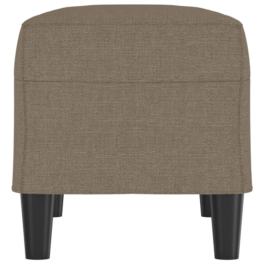 Banc Taupe 70x35x41 cm Tissu - 4