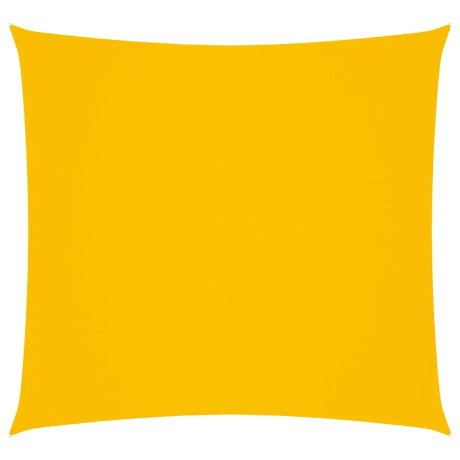 Voile de parasol tissu oxford carré 2x2 m jaune - 2
