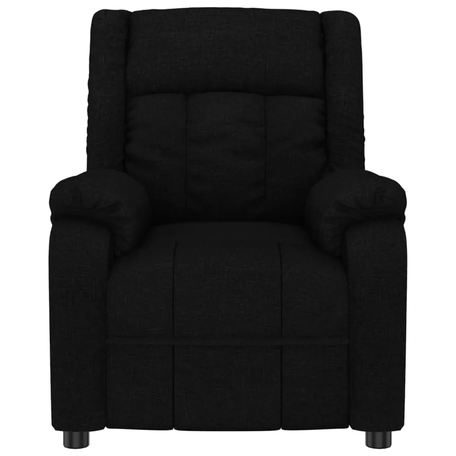 Fauteuil inclinable électrique Noir Tissu - 4