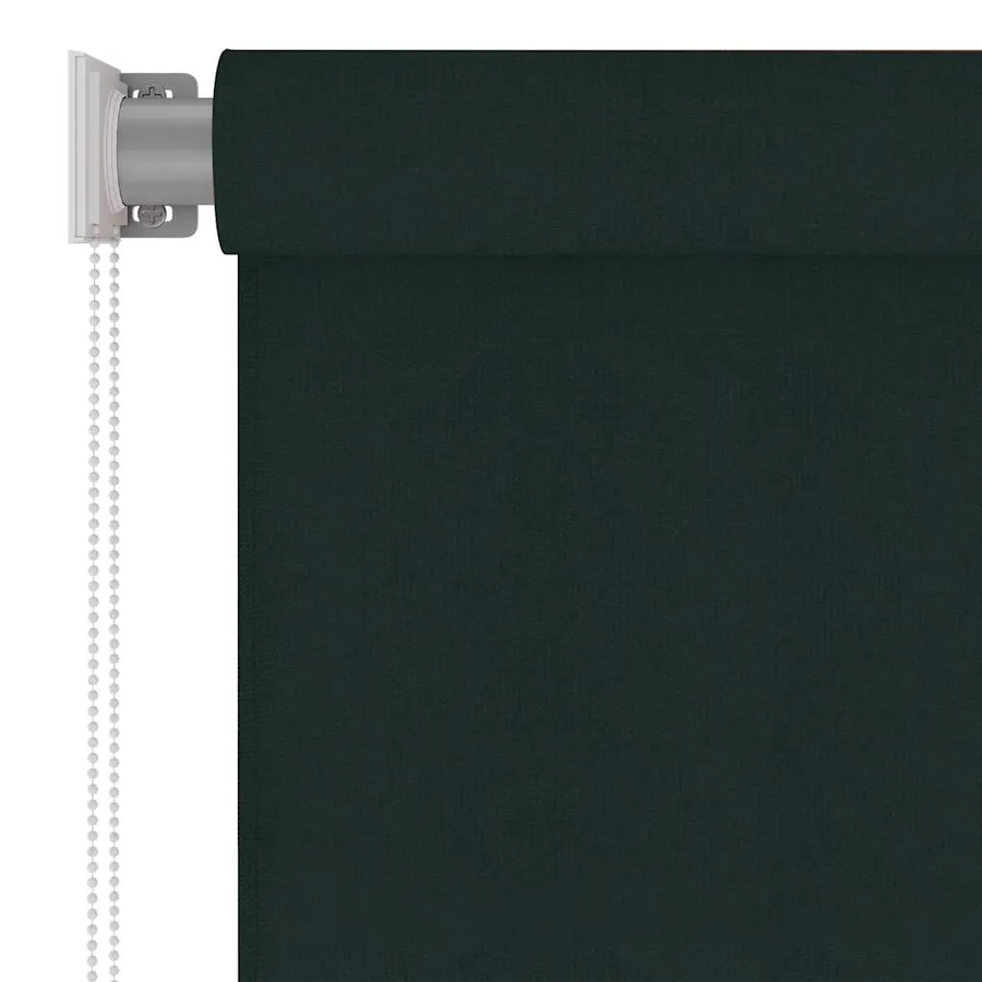 Store roulant d'extérieur 245 (l) x 230 (H) cm vert foncé HDPE - 3