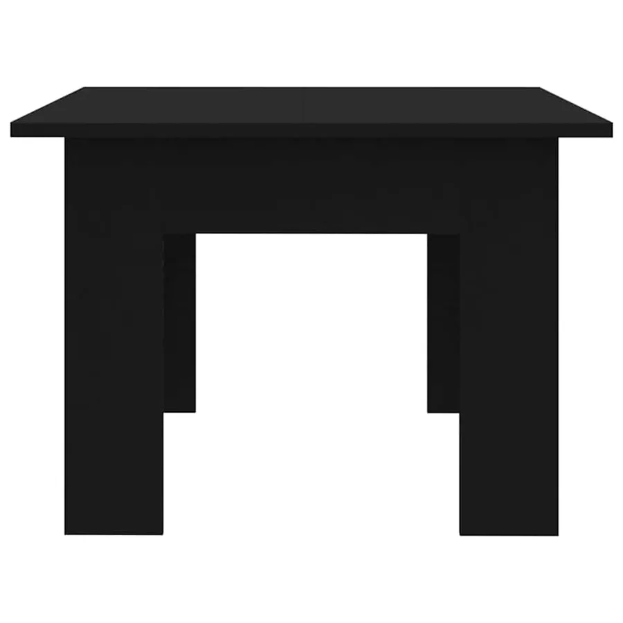 Table basse Noir 100x60x42 cm Bois d’ingénierie - 5