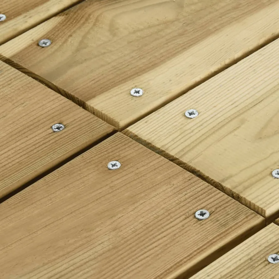 Table de jardin 110x74x75 cm Bois de pin imprégné - 5
