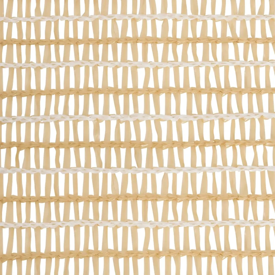 Filet brise-vue Beige 3,6x10 m PEHD 75 g/m² - 4