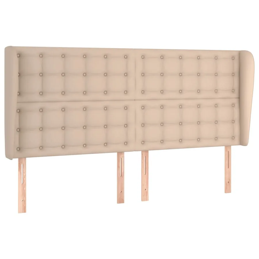Tête de lit avec oreilles Cappuccino 183x23x118/128 cm - 2