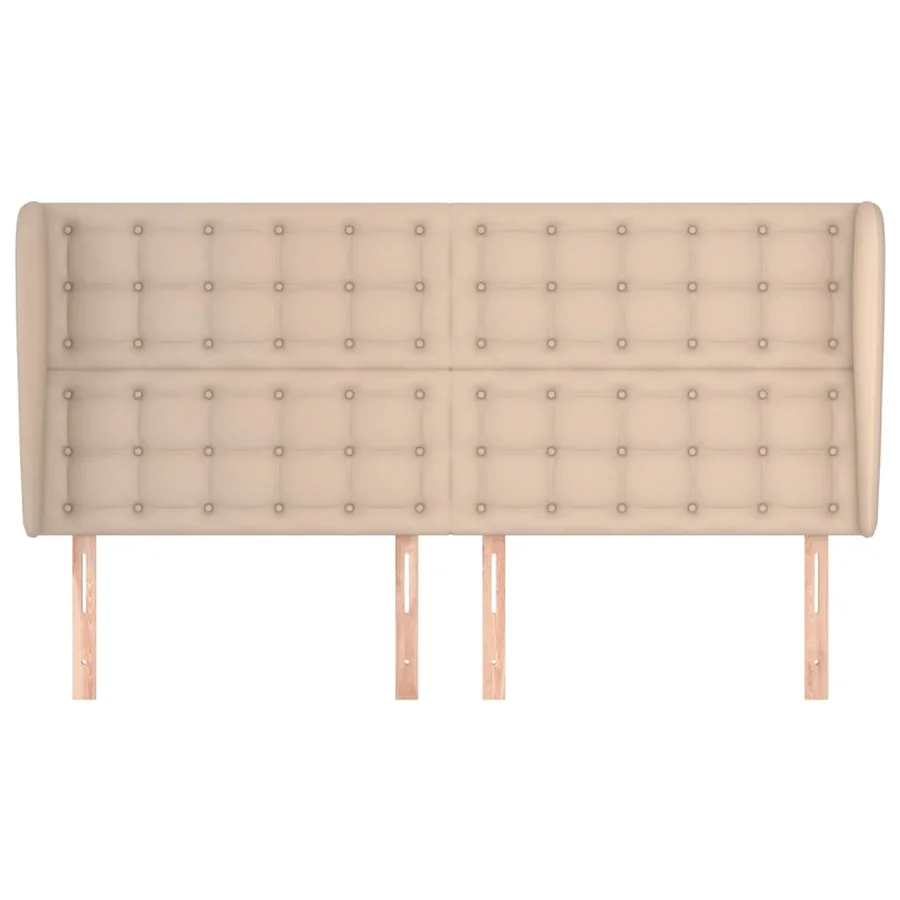 Tête de lit avec oreilles Cappuccino 183x23x118/128 cm - 3
