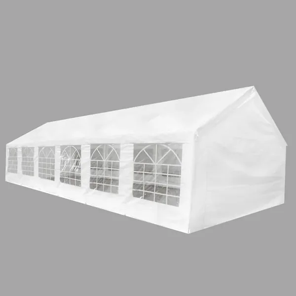 Tente de réception blanche 12 x 6 m