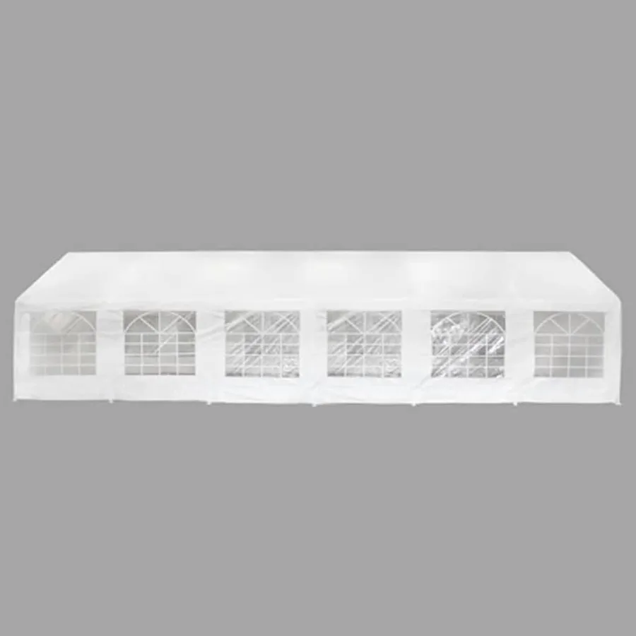 Tente de réception blanche 12 x 6 m - 3