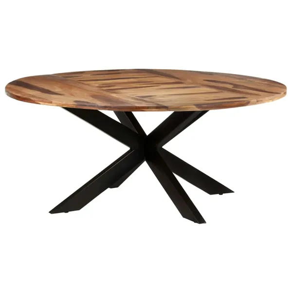 Table de salle à manger Ronde 175x75 cm Bois d'acacia