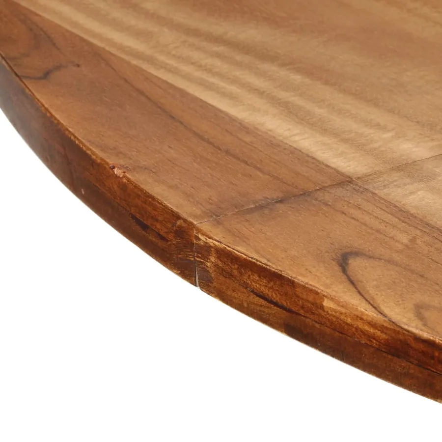 Table de salle à manger Ronde 175x75 cm Bois d'acacia - 9
