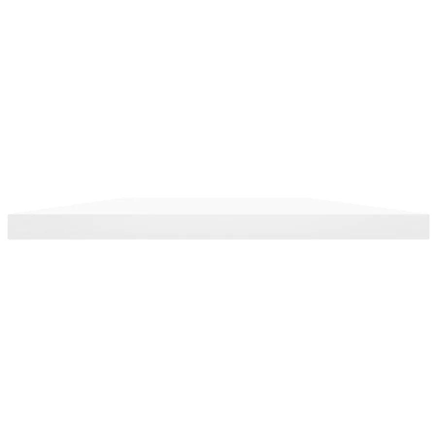 Panneaux de bibliothèque 4 pcs blanc bois d’ingénierie - 3
