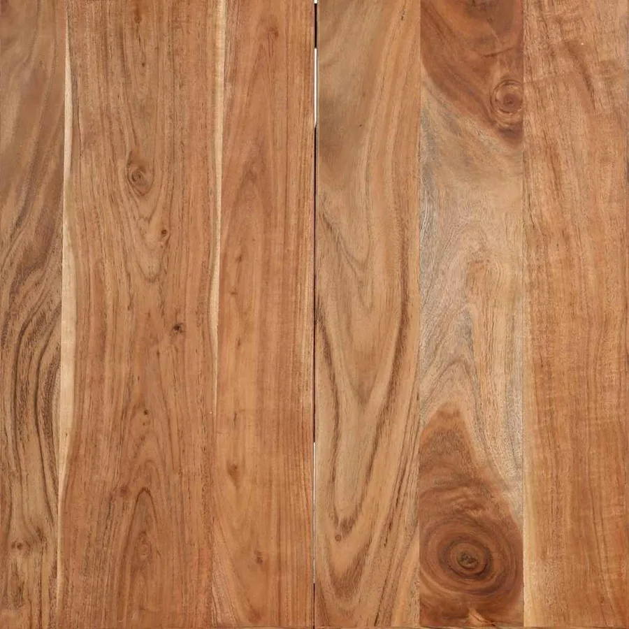 Table de bistro 60x60x76 cm Bois d'acacia massif - 8