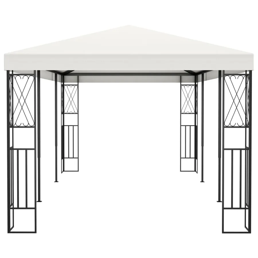Belvédère 3x6 m Crème Tissu - 3