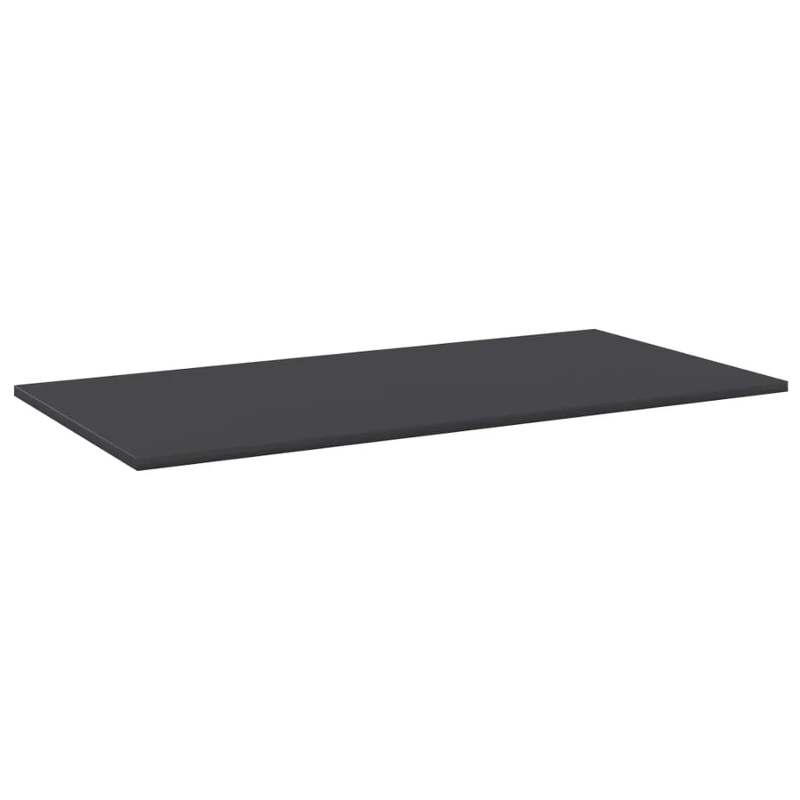 Panneaux de bibliothèque 8 pcs Gris 80x20x1,5 cm Aggloméré - 2