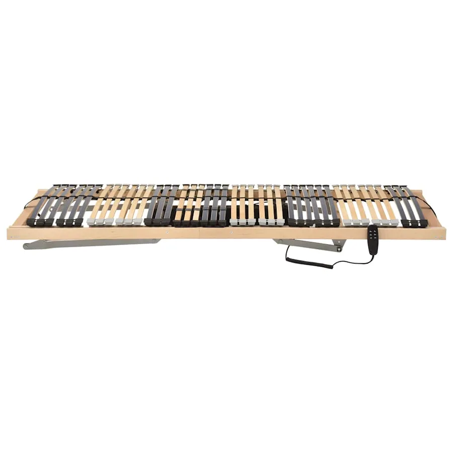 Sommier à lattes électrique sans matelas avec 7 zones 90x200 cm - 4