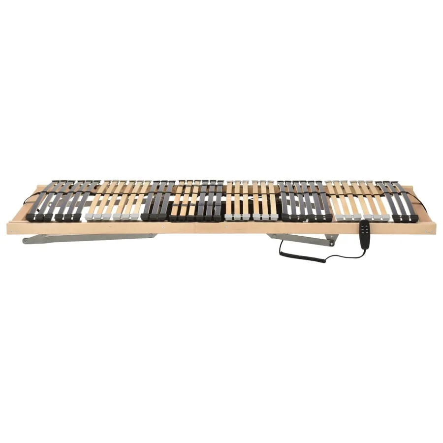 Sommier à lattes électrique sans matelas avec 7 zones 90x200 cm - 5