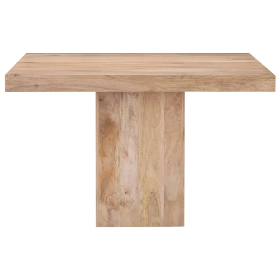 Table de salle à manger 120x120x77 cm Bois de manguier massif - 2