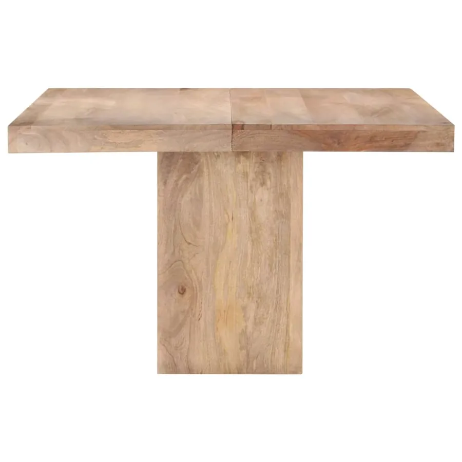 Table de salle à manger 120x120x77 cm Bois de manguier massif - 3
