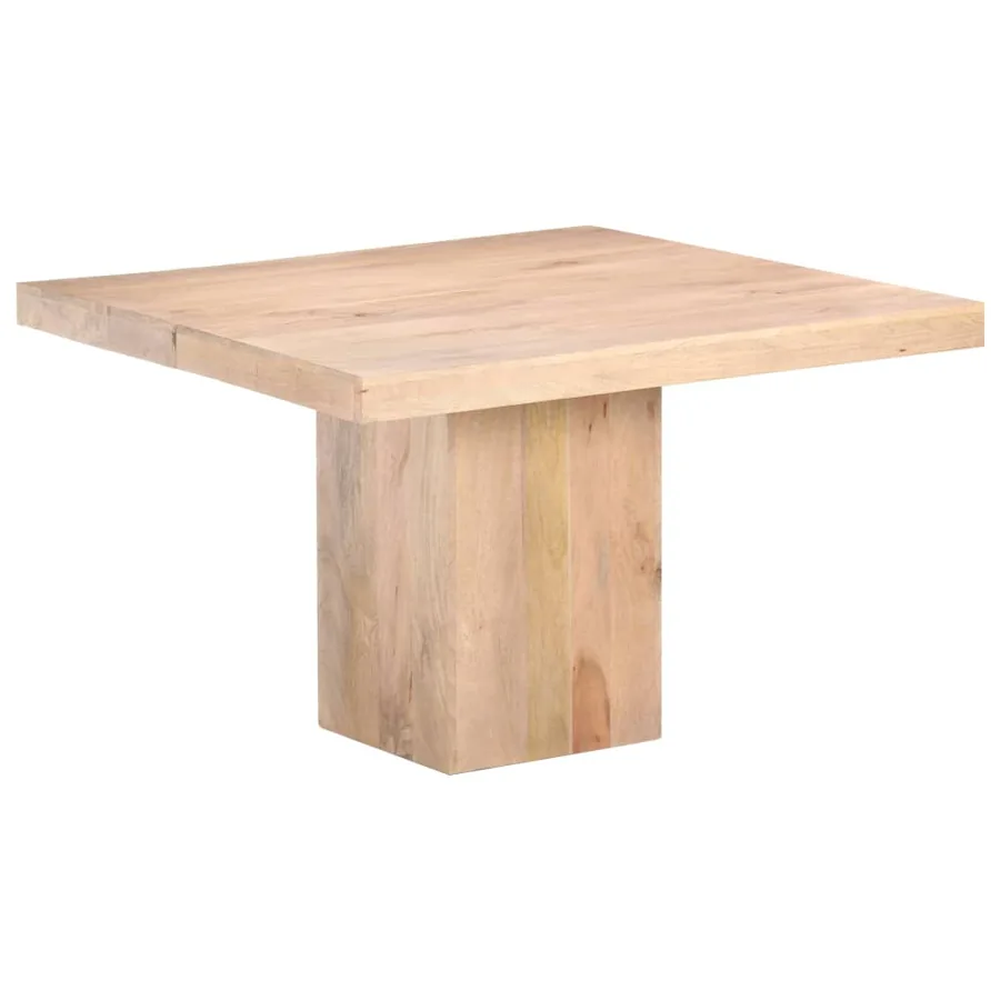 Table de salle à manger 120x120x77 cm Bois de manguier massif - 7