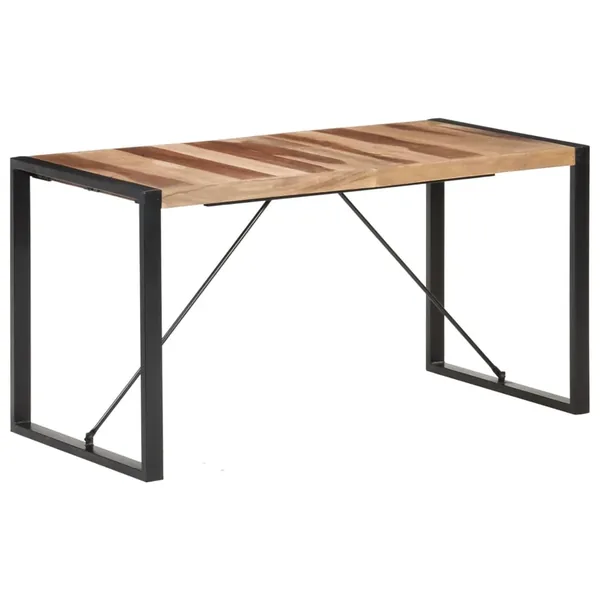 Table à manger 140x70x75 cm bois massif