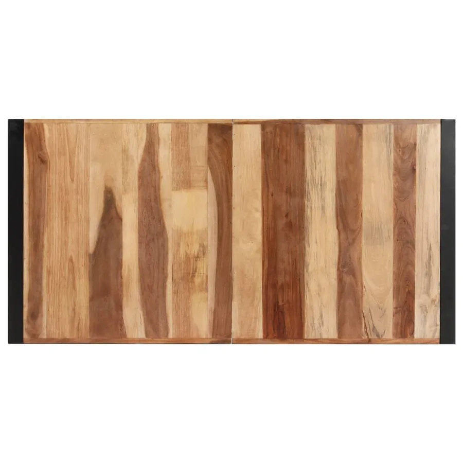 Table à manger 140x70x75 cm bois massif - 3