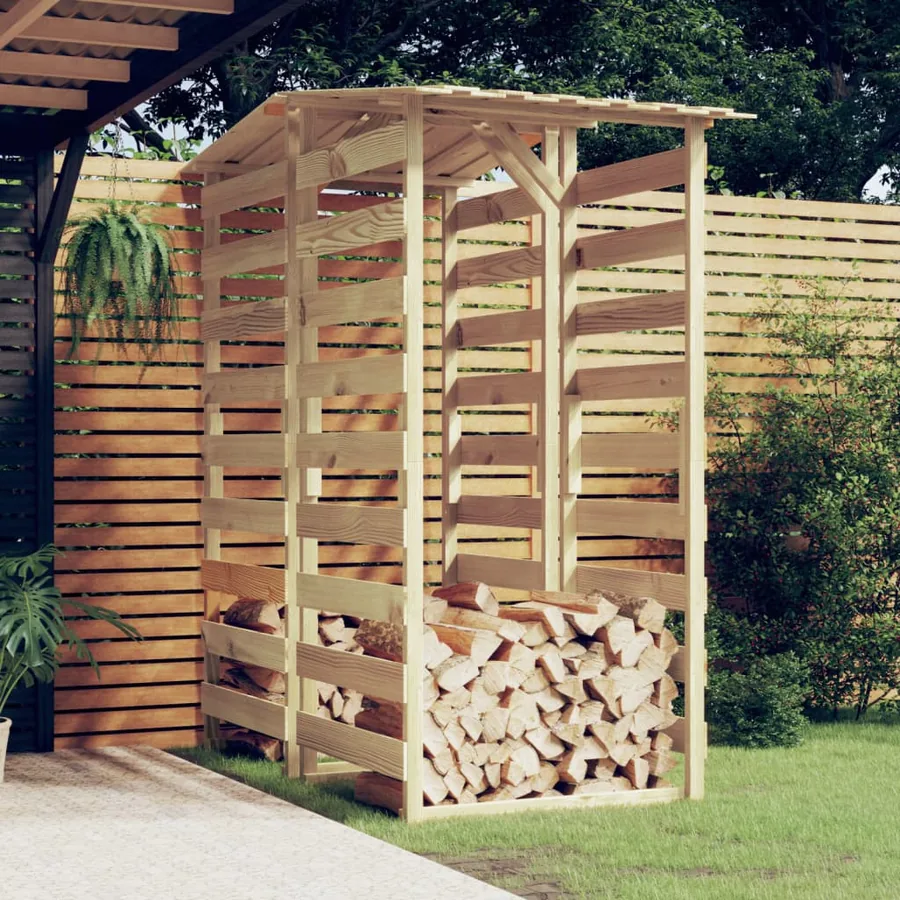 Pergolas avec toits 2 pcs 100x90x200 cm Bois de pin imprégné