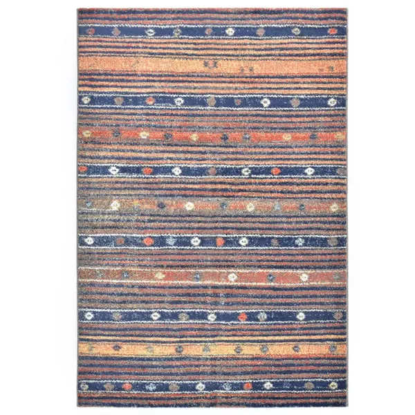 Tapis Bleu et orange 160x230 cm PP