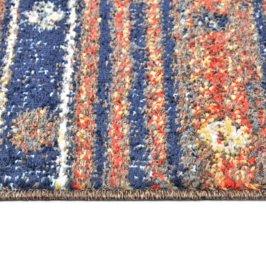 Tapis Bleu et orange 160x230 cm PP - 5