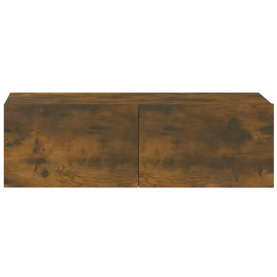 Ensemble de meubles TV 4 pcs Chêne fumé Bois d'ingénierie - 6