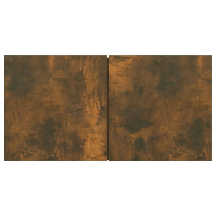 Ensemble de meubles TV 4 pcs Chêne fumé Bois d'ingénierie - 8
