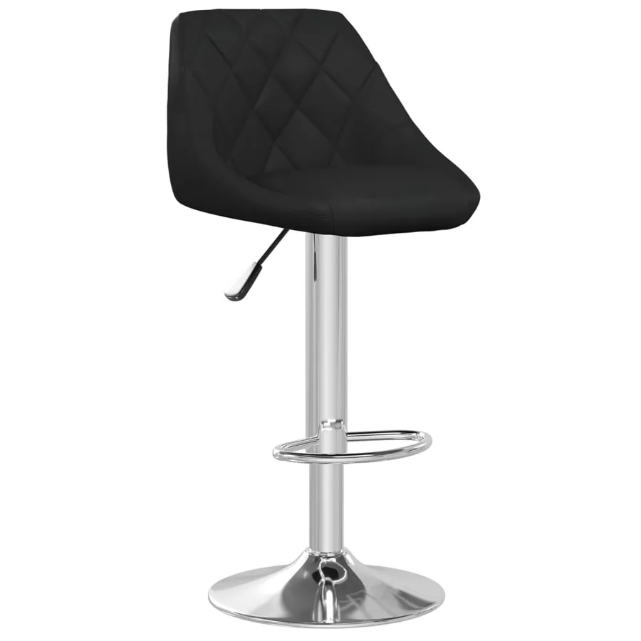 Tabouret de bar Noir Similicuir - 2