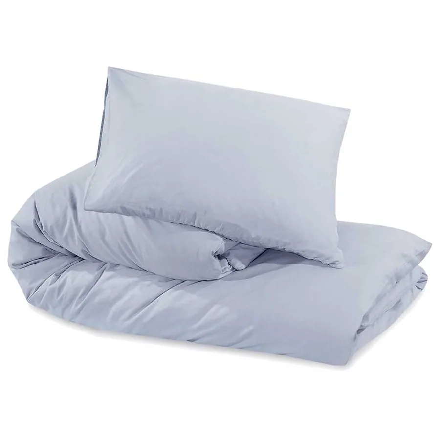 Ensemble de housse de couette Gris 200x220 cm Microfibre légère - 6