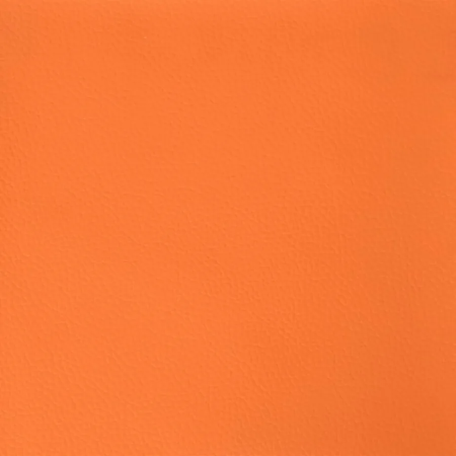 Chaise de jeu de massage et repose-pied Noir orange Similicuir - 14