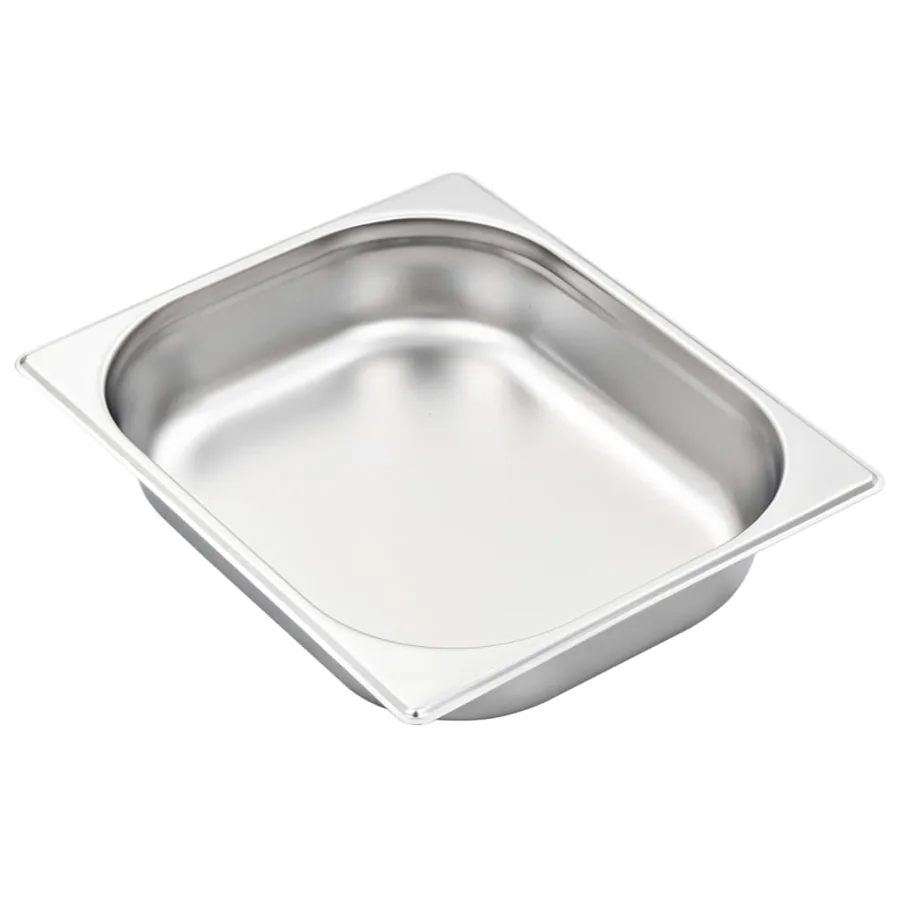 Récipients Gastronorm 4 pcs GN 1/2 65 mm Acier inoxydable - 4