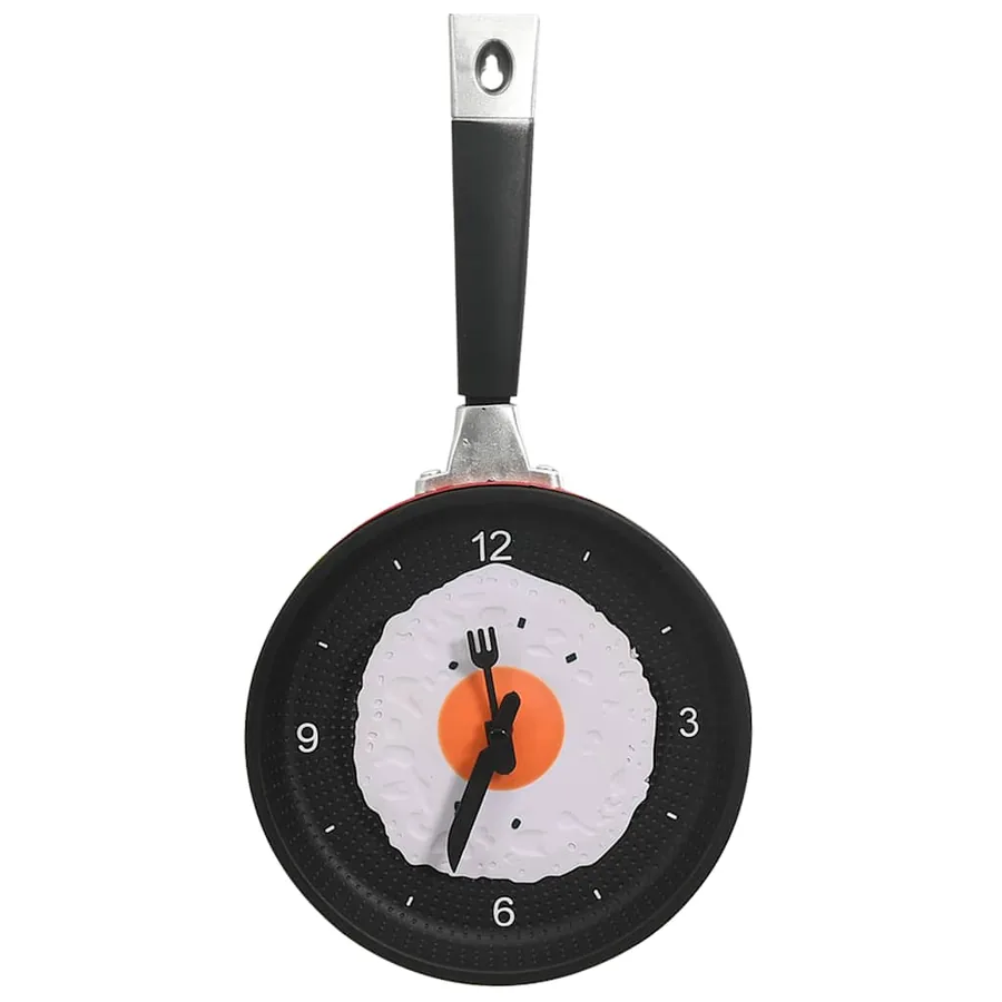 Horloge murale design poêle 18,8 cm - 2