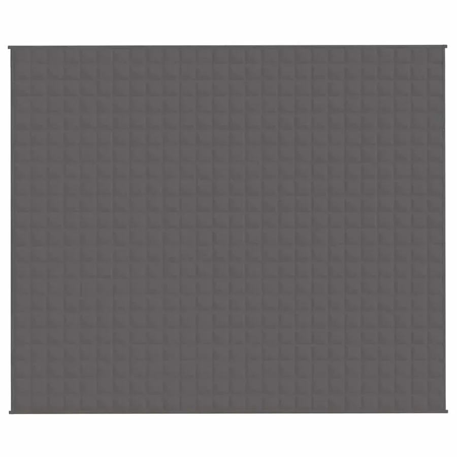 Couverture lestée Gris 220x260 cm 15 kg Tissu - 3
