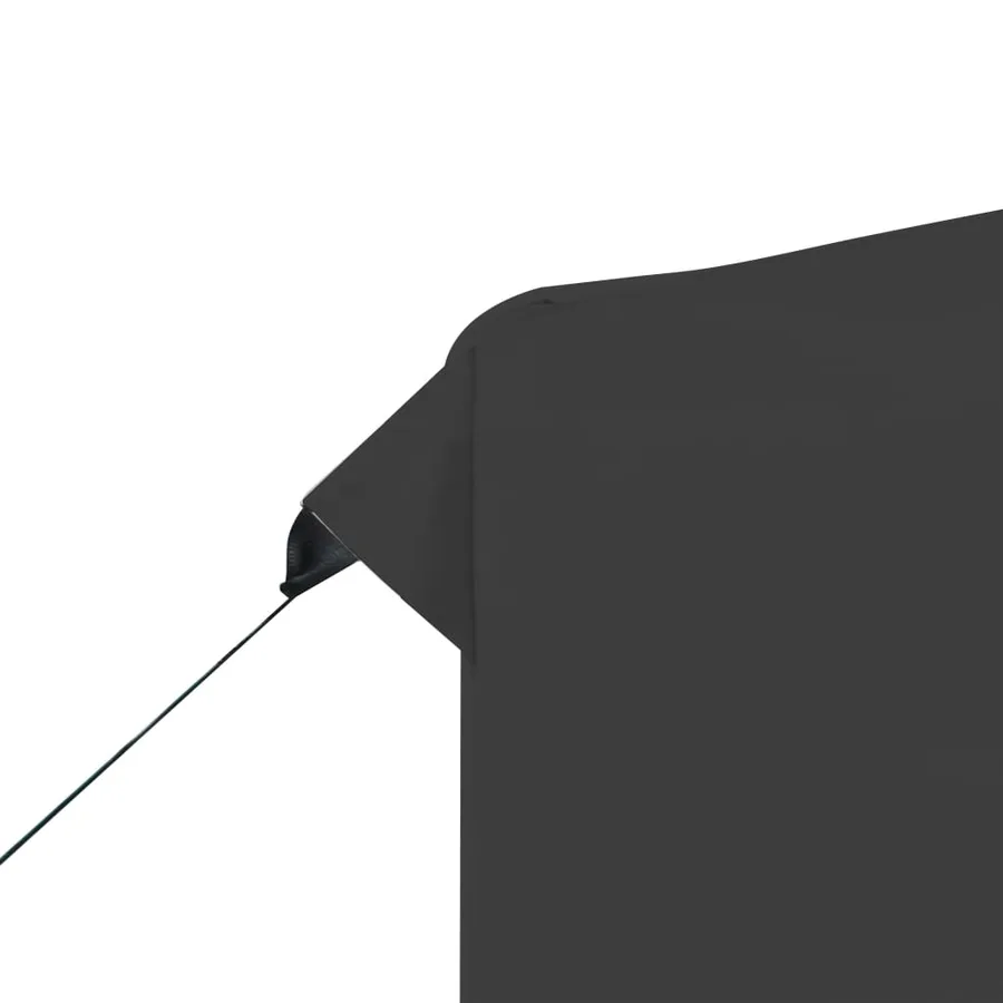 Tente de réception pliable et parois Aluminium 2x2 m Anthracite - 6