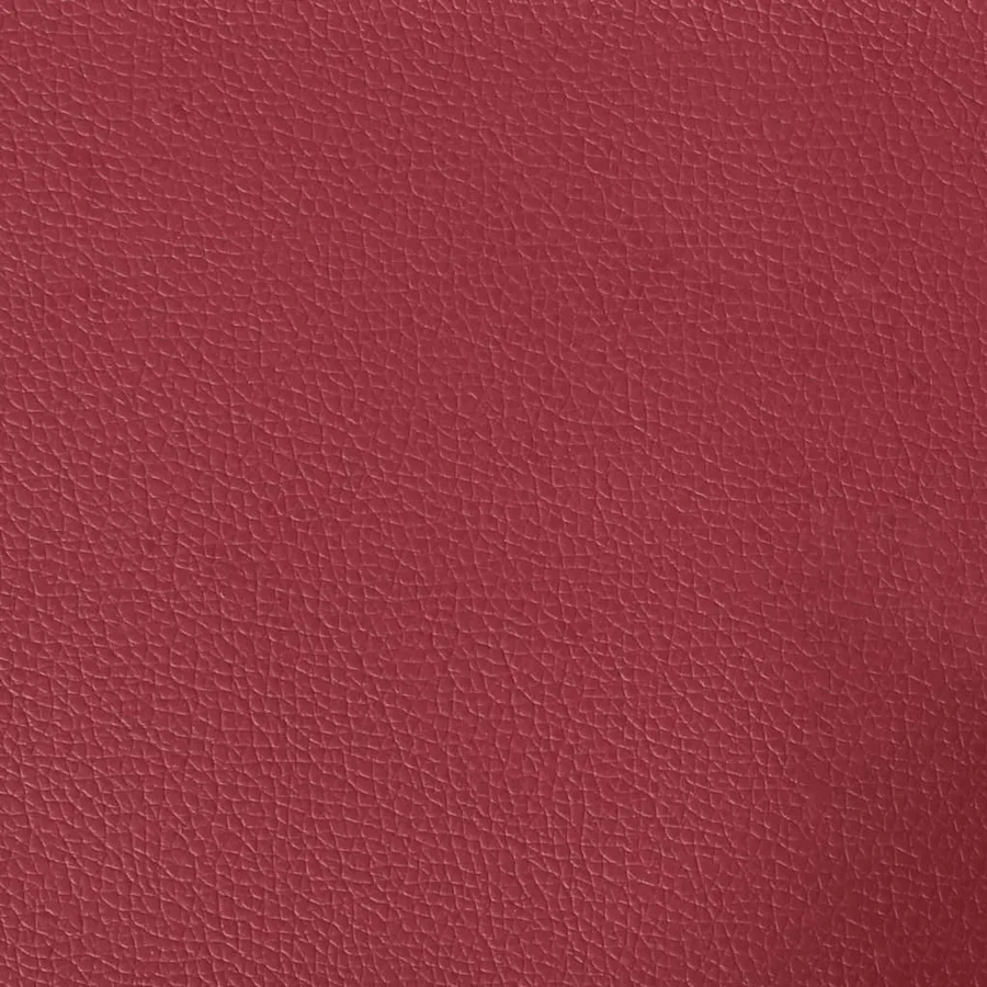 Repose-pied Rouge bordeaux 70x55x41 cm Similicuir - 6