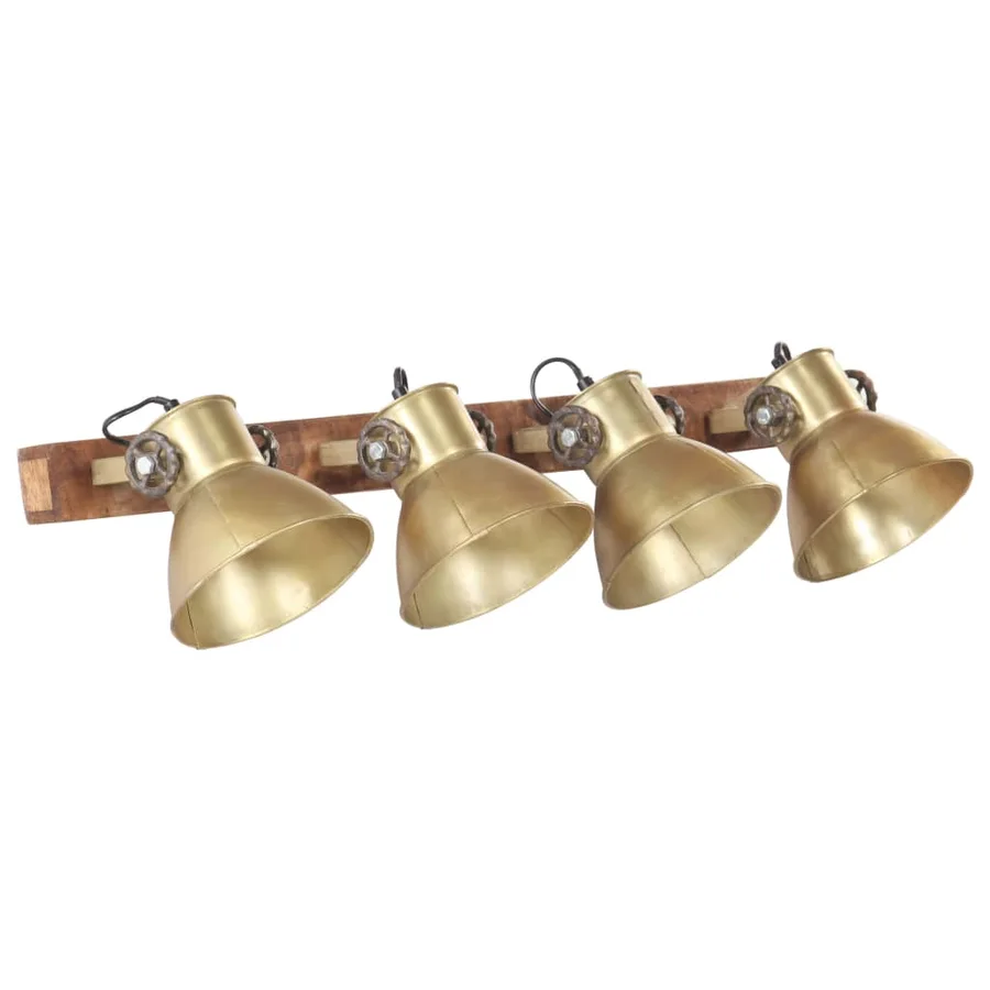 Lampe murale industrielle Laiton 90x25 cm E27 - 2