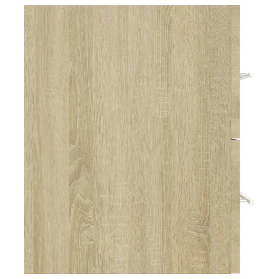 Ensemble de meubles de bain 2 pcs Chêne sonoma Aggloméré - 10