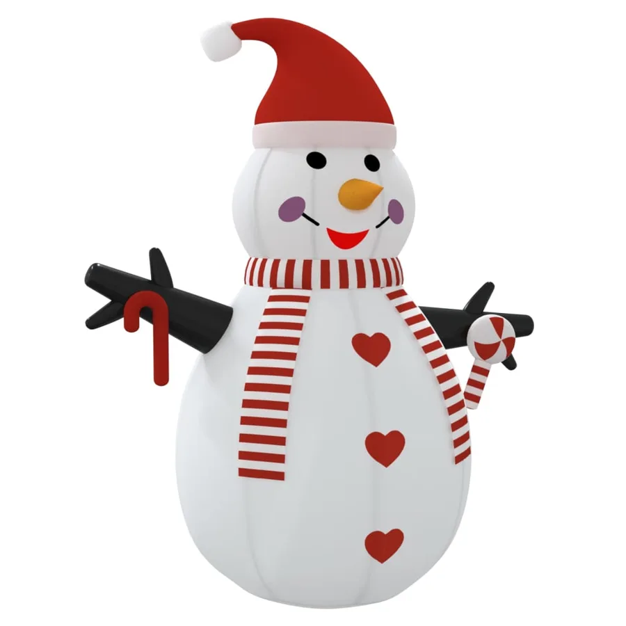 Bonhomme de neige gonflable avec LED 250 cm - 3