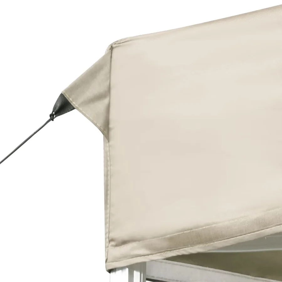 Tente de réception pliable Aluminium 6 x 3 m Crème - 5