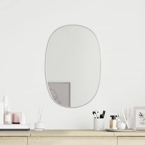 Miroir mural Argenté 50x35 cm